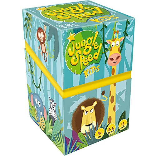 Asmodee- Jungle Speed Kids Juego de Mesa, Color 8228