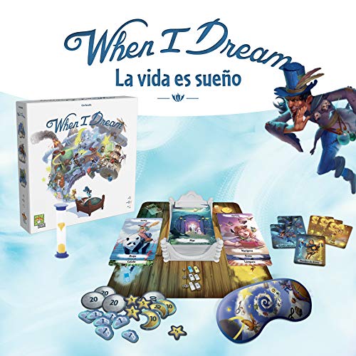 Asmodee-When I Dream-Juego de Tablero (Repos Production RPWD0001)