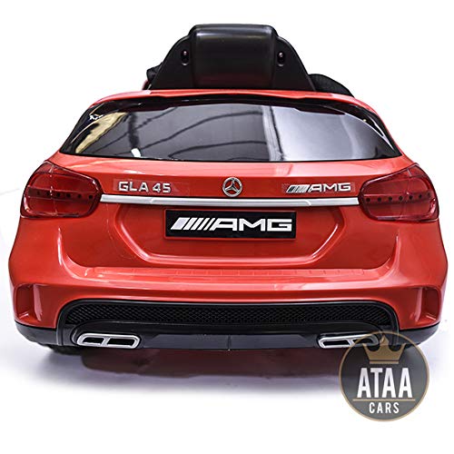 ATAA Mercedes GLA Coche eléctrico para niños batería 12v con Mando Padres teledirigido - Rojo