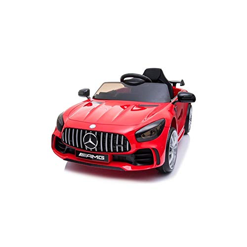 ATAA Mercedes GTR 12v - Rojo - Coche eléctrico para niños con batería de 12v y Mando para Padres