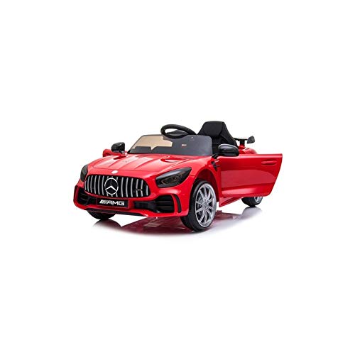 ATAA Mercedes GTR 12v - Rojo - Coche eléctrico para niños con batería de 12v y Mando para Padres