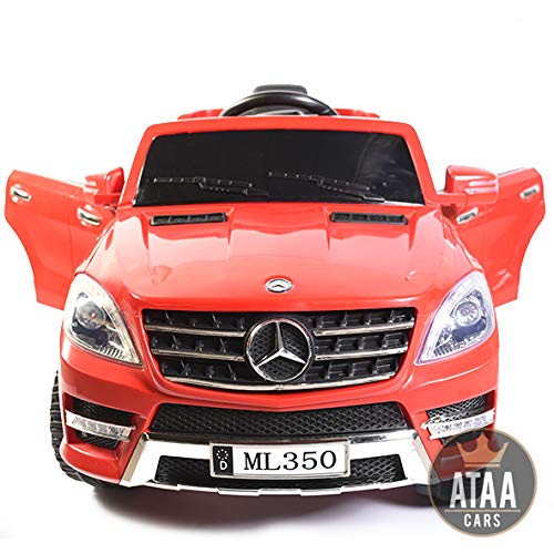 ATAA Mercedes ML350 Licenciado batería 12v - Rojo - Grandes Dimensiones 110*67*53cm