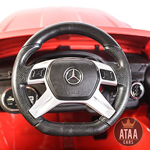 ATAA Mercedes ML350 Licenciado batería 12v - Rojo - Grandes Dimensiones 110*67*53cm