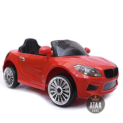 ATAA X5 Berlina 12v Mando Remoto para Padres - Rojo - Coche eléctrico Infantil para niños