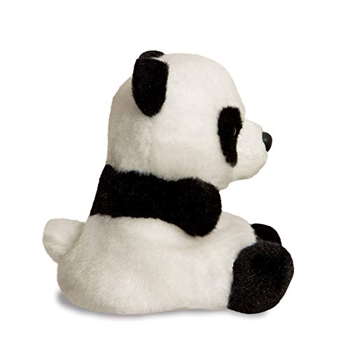 AURORA, 61350, Palm Pals Bamboo Panda, 15 cm, Juguete Suave, Negro y Blanco