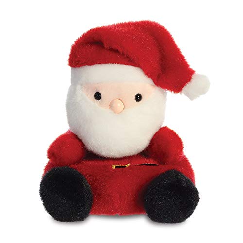 Aurora, 99131, Palm Pals Santa Claus, 15 cm, Juguete Suave, Rojo y Blanco