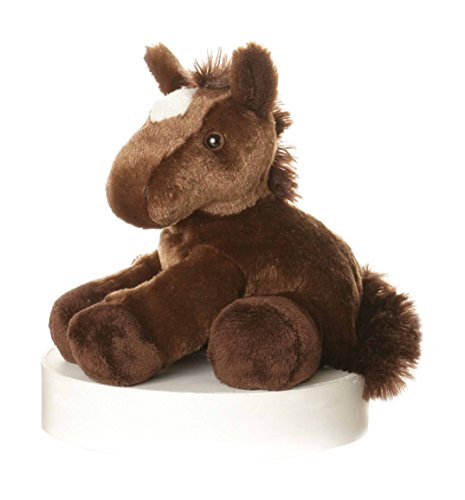 Aurora Flopsies World - Caballo de Peluche (marrón, 20,32 cm)