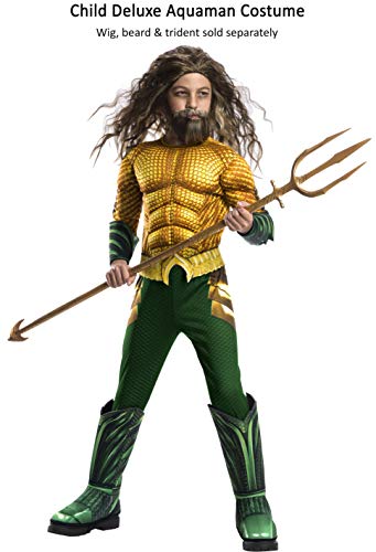 Avengers - Disfraz de Aquaman Premium, para niños, 3-4 años (Rubies 641365-S)