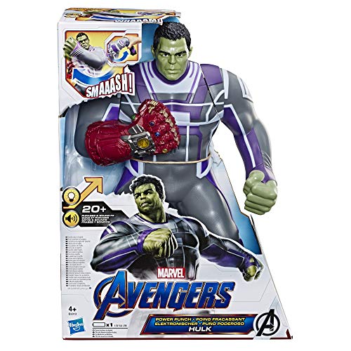 Avengers - Figura electrónica Hulk (Hasbro E3313EW0), Versión inglesa