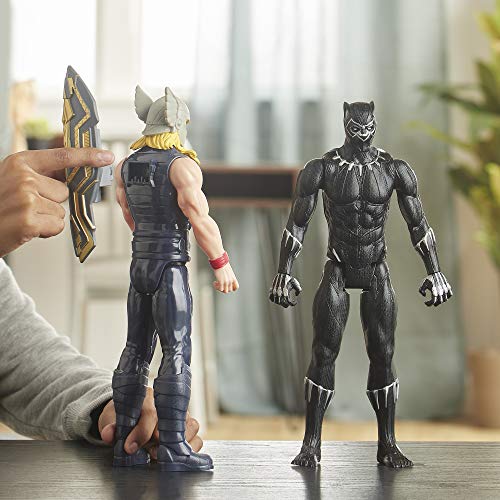 Avengers Figura Titan Con Accesorios Black Panther (Hasbro E73885L0)