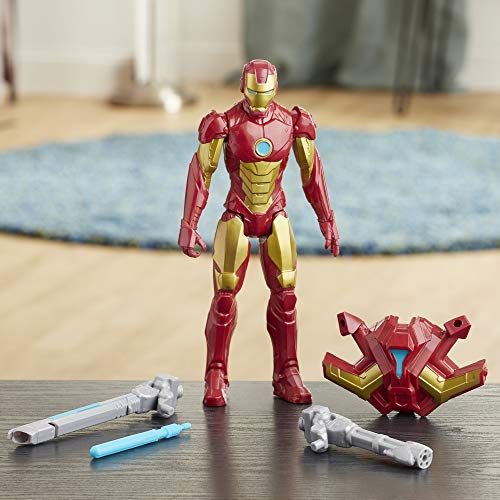 Avengers Figura Titan Con Accesorios Iron Man (Hasbro E73805L0)