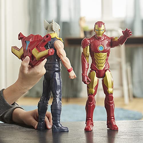 Avengers Figura Titan Con Accesorios Iron Man (Hasbro E73805L0)