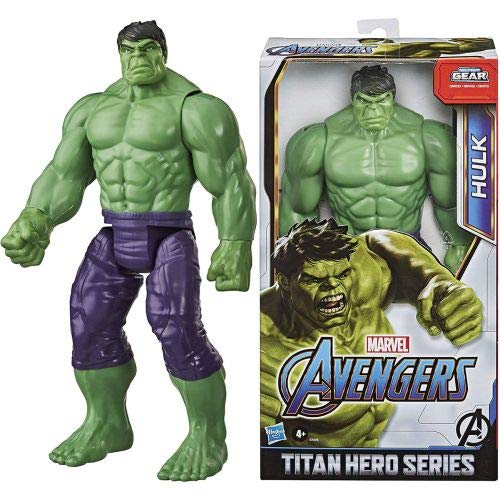 Avengers- Figura Titan Hero Deluxe Hulk (Hasbro E74755L0)