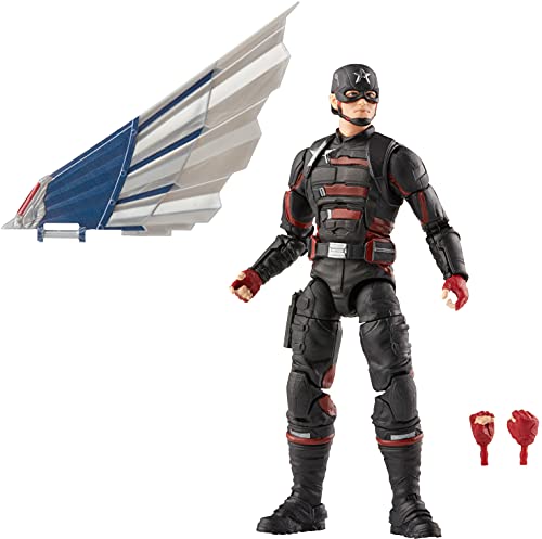 Avengers Hasbro Marvel Legends Series Figura de U.S. Agent de 15 cm - Diseño Premium y 2 Accesorios - Edad: 4+