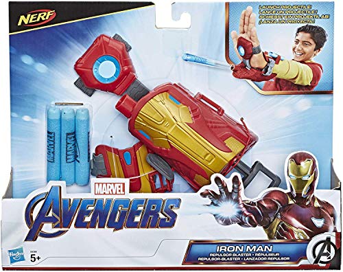 Avengers - Iron Man Lanzador Repulsor, Multicolor (Hasbro E4394EU4)