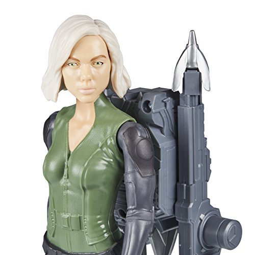 Avengers Marvel Infinity War Titan Hero Power FX Black Widow