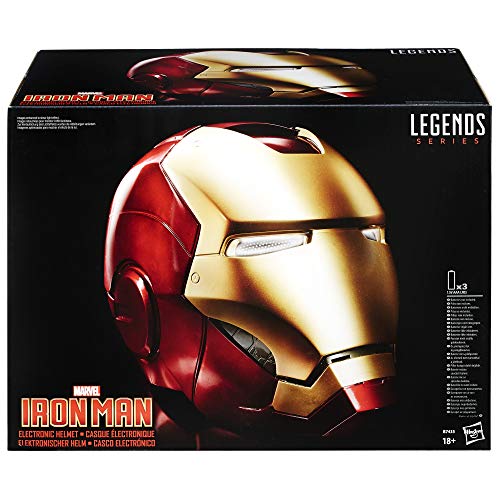 Avengers Marvel Legends casco electrónico Iron Man (Hasbro B7435E48)