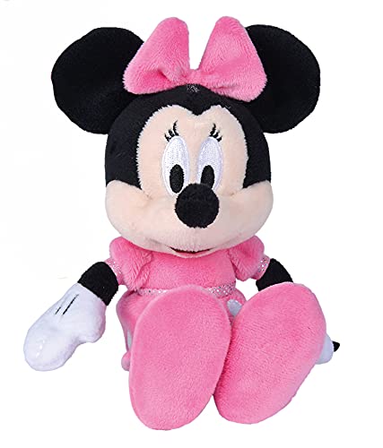 AYMAX S.P.R.L - Cojín de Minnie (35 x 35 cm, 1 peluche Minnie 18 cm)