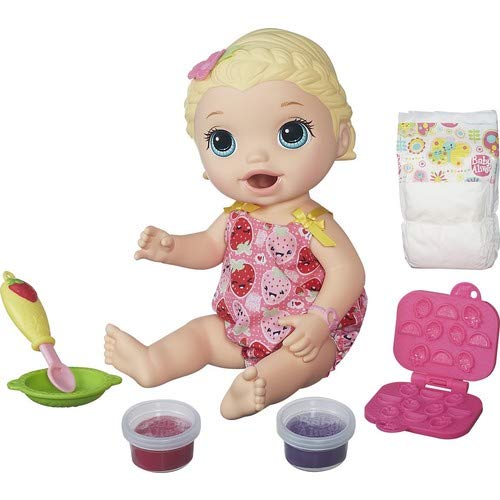 Baby Alive - Baby Alive Lily Comiditas Rubia (Hasbro C2697EU4)