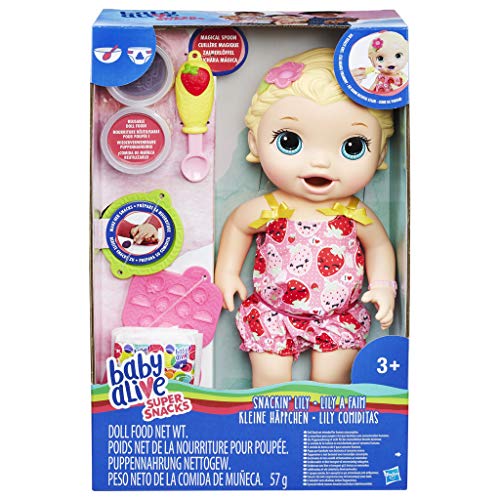 Baby Alive - Baby Alive Lily Comiditas Rubia (Hasbro C2697EU4)