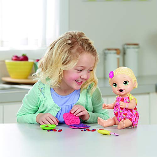 Baby Alive - Baby Alive Lily Comiditas Rubia (Hasbro C2697EU4)