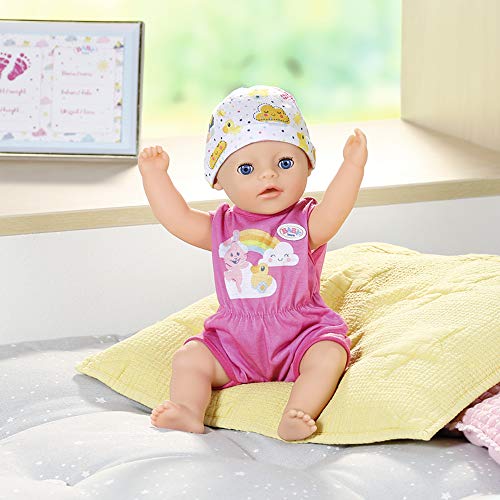 BABY born Muñeca Soft Touch de 36 cm, Para Manos pequeñas, Promueve la Empatía y Las Habilidades Sociales, Para Niños a Partir de 2 años, Incluye Muñeca, Vestidos y Accesorios