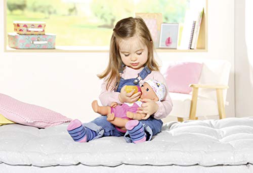 BABY born Muñeca Soft Touch de 36 cm, Para Manos pequeñas, Promueve la Empatía y Las Habilidades Sociales, Para Niños a Partir de 2 años, Incluye Muñeca, Vestidos y Accesorios