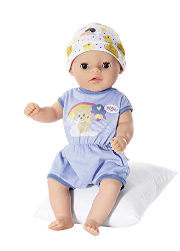 BABY born Soft Touch - Muñeco Little Boy 36 cm, Para Manos Pequeñas, Promueve la Empatía y las Habilidades Sociales, Para Niños a Partir de 2 Años, Con Muñeco, Vestidos y Accesorios