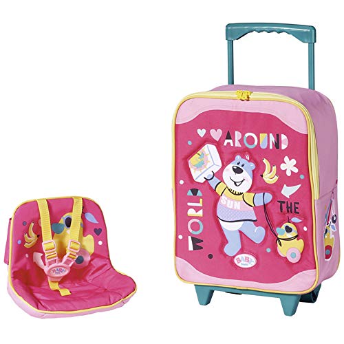 BABY born Trolley con Sillita para Muñecas, Para Manos pequeñas, Promueve la Empatía y Las Habilidades Sociales, Para Niños a Partir de 3 Años, Para Muñecas de 36 a 43 cm