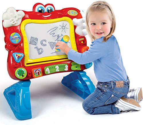 Baby Clementoni-La Pizarra Cantarina Juego Interactivo para Niños, Multicolor, One Size (55131.6)