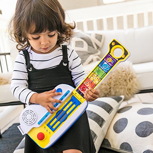 Baby Einstein, Flip & Riff Keytar™ juguete musical 2-en-1 Guitarra y Piano