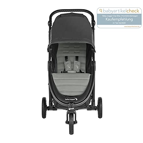 BABY JOGGER City Mini Gt2 Slate- Cochecito Todo Terreno De 3 Ruedas. Color gris