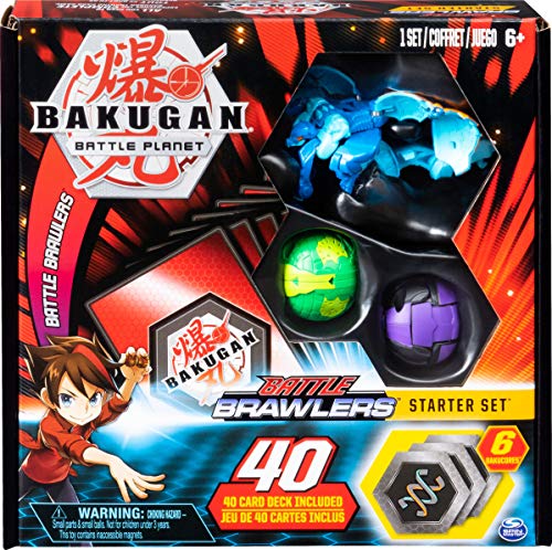 Bakugan BAKUGAN, Juego de iniciación de Battle Brawlers con Criaturas transformadoras BAKUGAN, Juego de iniciación al Azar suministrado para Edades de 6 años en adelante