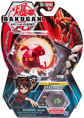 BAKUGAN – Dragonoid – 5cm Figura de acción y Tarjeta de Trading