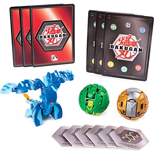 Bakugan Starter 3 Pack - Mix 2 - Peonzas (Batalla de trompos, Multicolor, De plástico, 6 año(s), Niño/niña, China) , color/modelo surtido