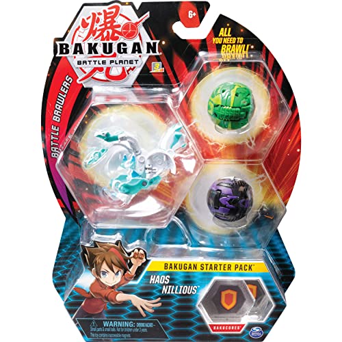 BAKUGAN- Starter Pack Modelo 9, 6055456, Multicolor