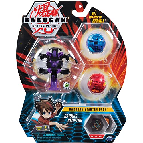 BAKUGAN Starter Pack Set Assortment (Styles may Vary-One Supplied) Surtido de paquetes de iniciación (estilos pueden variar, uno incluido), color multicolor. (Spin Master Toys Ltd 6045144)