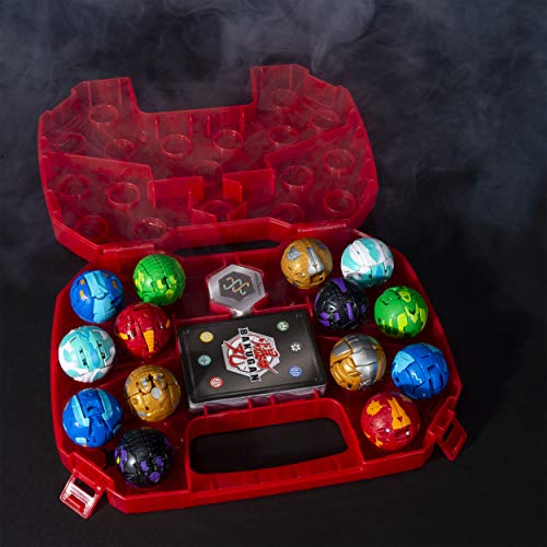 Bakugan Storage Case - Caja de Almacenamiento con Pyrus Dragonoid Bakugan