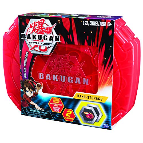 Bakugan Storage Case - Caja de Almacenamiento con Pyrus Dragonoid Bakugan