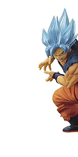 Ban Presto Dragon Ball Z - Figurine Super Saiyan God Maximatic Son Goku, 20cm