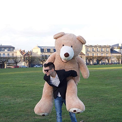 Banabear Orsacchiotto XXL Gigante 200 cm Orso de Peluche Teddy Bear Peluche Morbida, Perfetto per Compleanno, Natale, Giocattolo