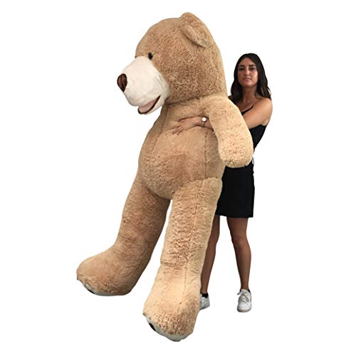 Banabear Orsacchiotto XXL Gigante 200 cm Orso de Peluche Teddy Bear Peluche Morbida, Perfetto per Compleanno, Natale, Giocattolo