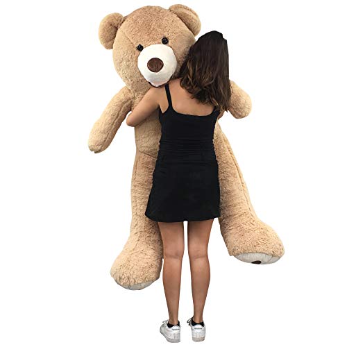 Banabear Osito Osos De Peluche 160 cm Gigante Gran Oso XXL Teddy Bear Piel Suave, cumpleaños, Navidad, Regalo, Juguete