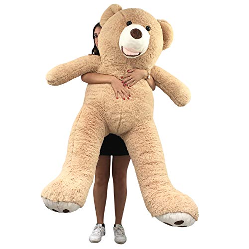 Banabear Osito Osos De Peluche 160 cm Gigante Gran Oso XXL Teddy Bear Piel Suave, cumpleaños, Navidad, Regalo, Juguete