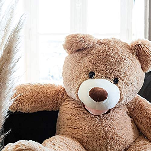 Banabear Osos Gigantes de Peluche 100 cm! Enorme Oso de Pelo Muy Suave, cumpleaños, Navidad, Regalo, Juguete