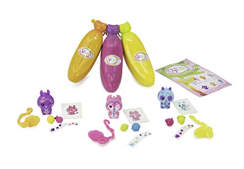 Bananas BB99750 - Juego de juguetes coleccionables (3 unidades), varios colores , color/modelo surtido