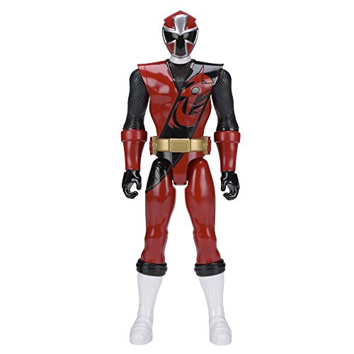 Bandai 43621 Power Rangers Ninja Steel - Figura coleccionable, Rojo, 5 x 11 x 30 cm