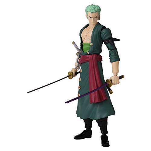 Bandai – Anime Heroes – One Piece – Figura de Anime Heroes 17 cm – Roronoa Zoro – 36932