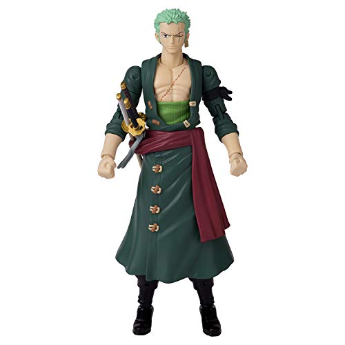 Bandai – Anime Heroes – One Piece – Figura de Anime Heroes 17 cm – Roronoa Zoro – 36932