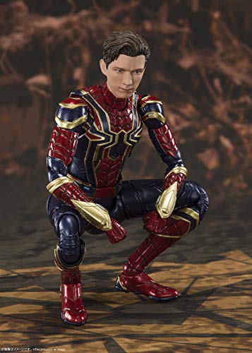 Bandai Hobby, Tamashii Nations Avengers: Endgame S.H. Figuarts Action Figure Iron Spider (Final Battle) 15 cm, Multicolor